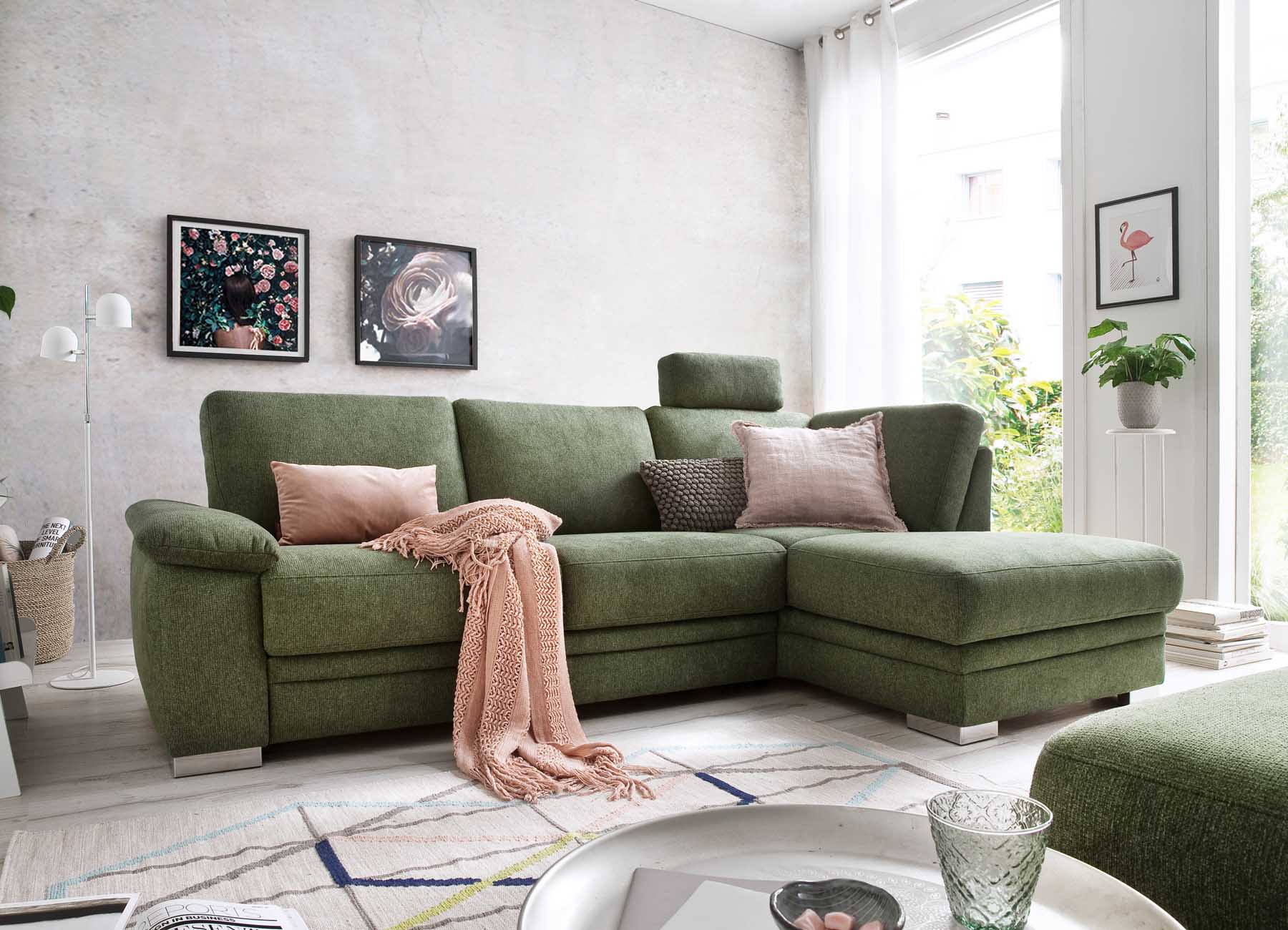 Polster Baltimore Couch mit Rückenkissen Möbel Markmann