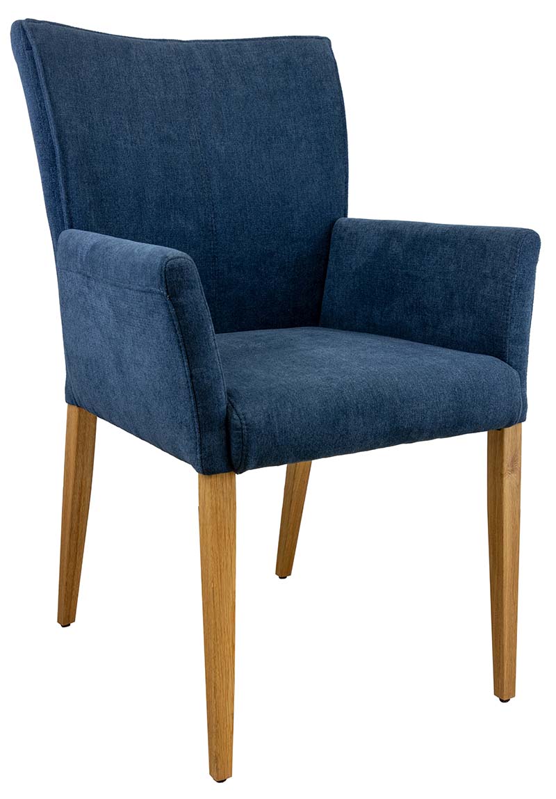CALAIS 4-Fuß Holz mit Armlehne