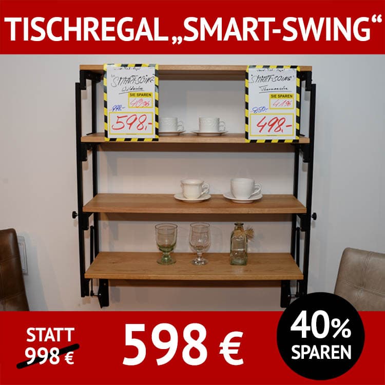 Tisch-Regal SMART SWING in einem Möbel | Möbel Markmann