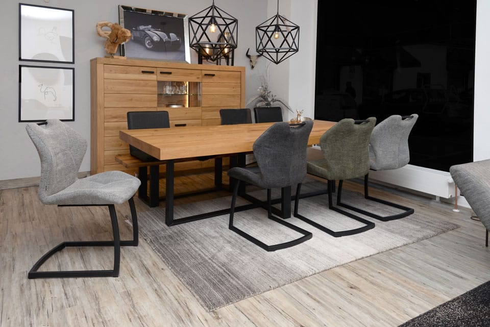 Freischwinger JOANA, loudy lightgrey, anthrazit, turtle Freischwinger JOANA, loudy lightgrey, anthrazit, turtle