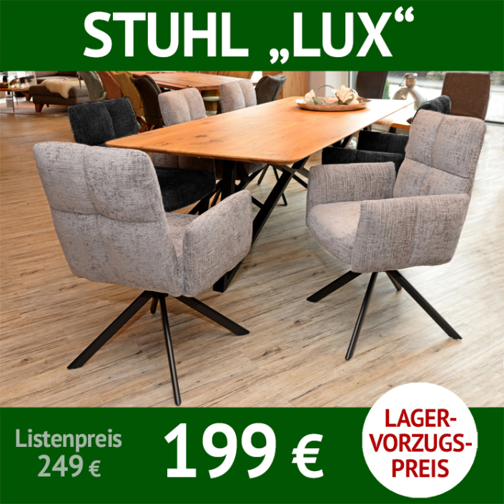 Stuhl LUX, drehbares, schwarzes Metalluntergestell, samtiger Bezug