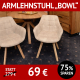 Stuhl mit Armlehnen BOWL