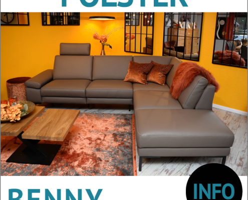 Relaxsofa BENNY, das Multitalent mit vielen Funktionen, Longchair mit Bett, Sitzvorzug und Relax-Funktion