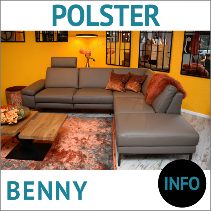 Relaxsofa BENNY, das Multitalent mit vielen Funktionen, Longchair mit Bett, Sitzvorzug und Relax-Funktion
