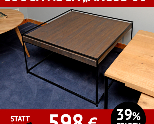 ARCUS 80 Cocutisch Walnuss