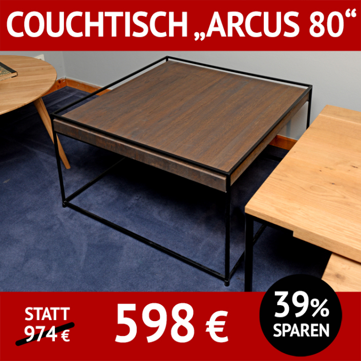 ARCUS 80 Cocutisch Walnuss