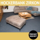 Sofa ZIRKON , Hockerbankelement, weich gepolstert mit PUR-Schaum