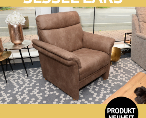 Sessel LARS, 3-Sitzer mit Federkernpolsterung, Mikrofaserbezug