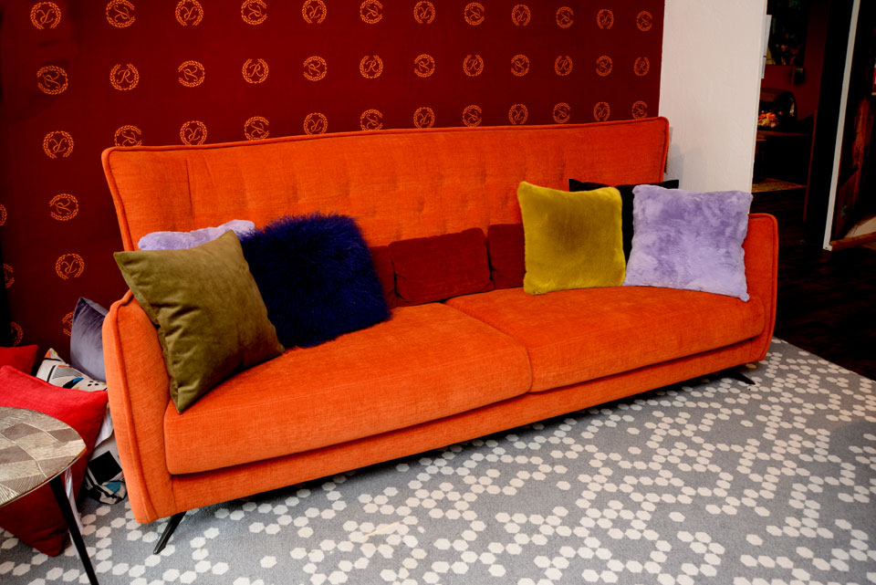 Sofa SAN JUAN, 4-Sitzer mit extra hohem Rücken