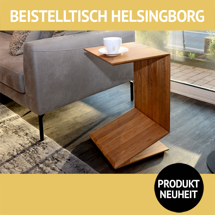 Couchtisch HELSINGBORG, Eiche massiv