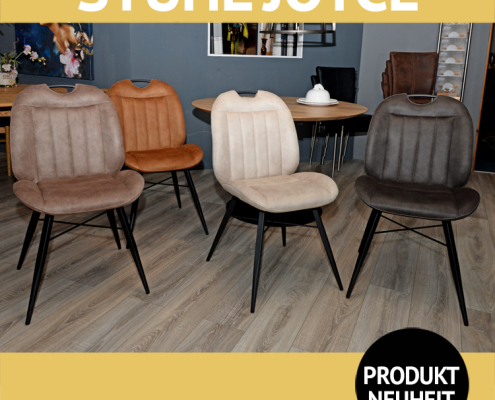 Stuhl JOYCE mit Griff an der Rückenlehne