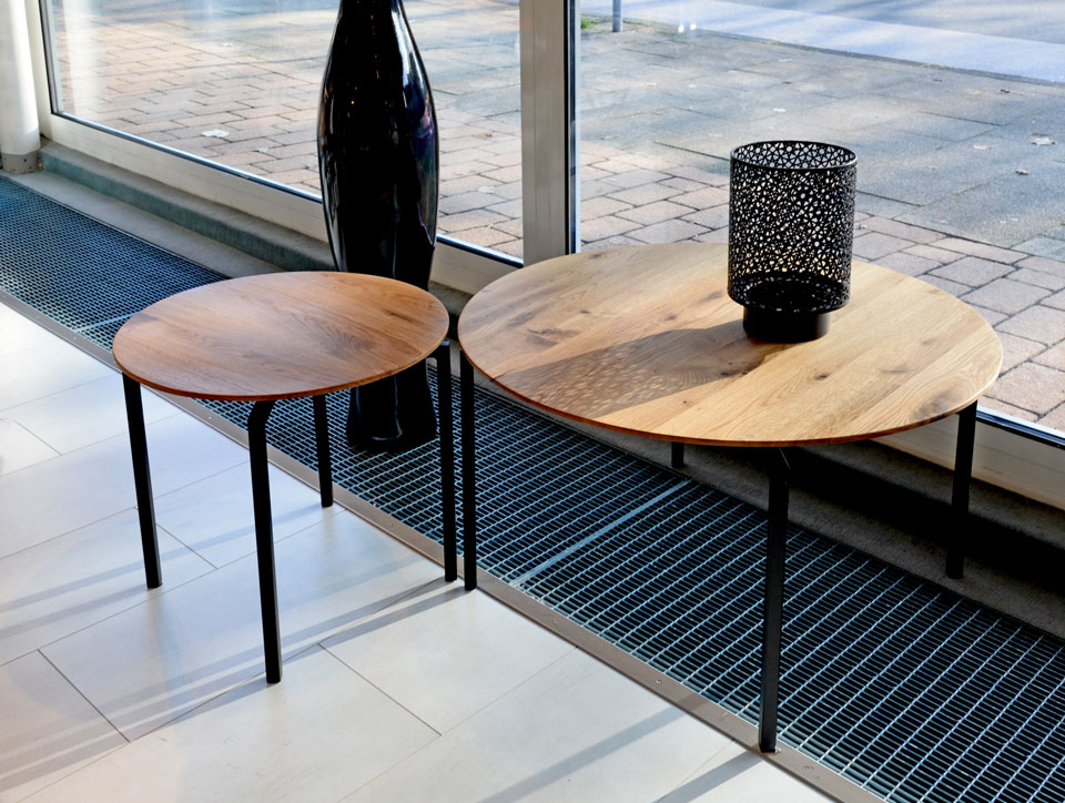 Couchtisch SANCERRE gibt es in 2 Größen, Wildeiche massiv, natur geölt Couchtisch SANCERRE gibt es in 2 Größen, Wildeiche massiv, natur geölt