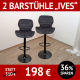 Barstuhl IVES, 2 Stück, höhenverstellbar