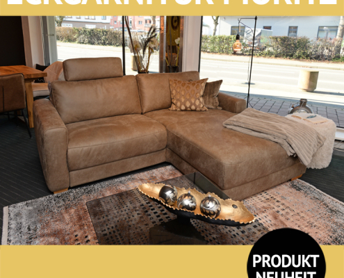 Sofa MORITZ als Eckgarnitur mit Longchair