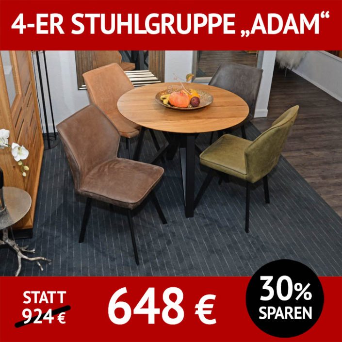 Stuhl ADAM, 4 verschiedene Farben Stuhl ADAM, 4 verschiedene Farben