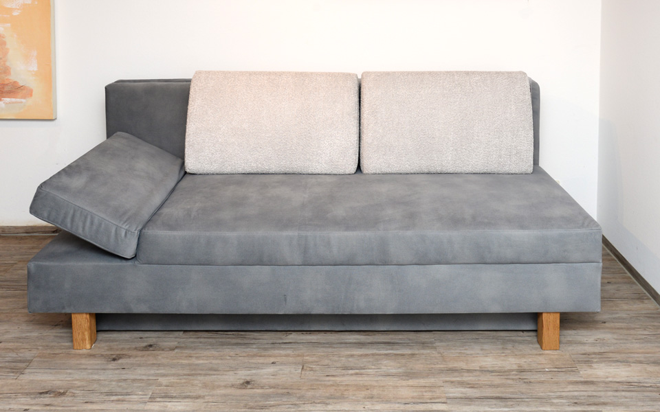 Sofa TONI B, Querschläfer mit Hub-Beschlag Sofa TONI B, Querschläfer mit Hub-Beschlag