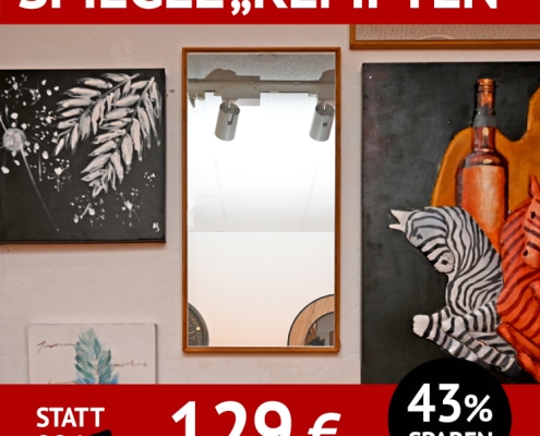 Garderobe KEMPTEN Spiegel , WildeicheFG