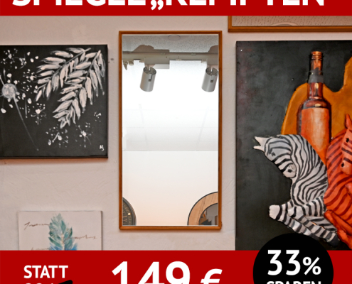 Garderobe KEMPTEN Spiegel , WildeicheFG